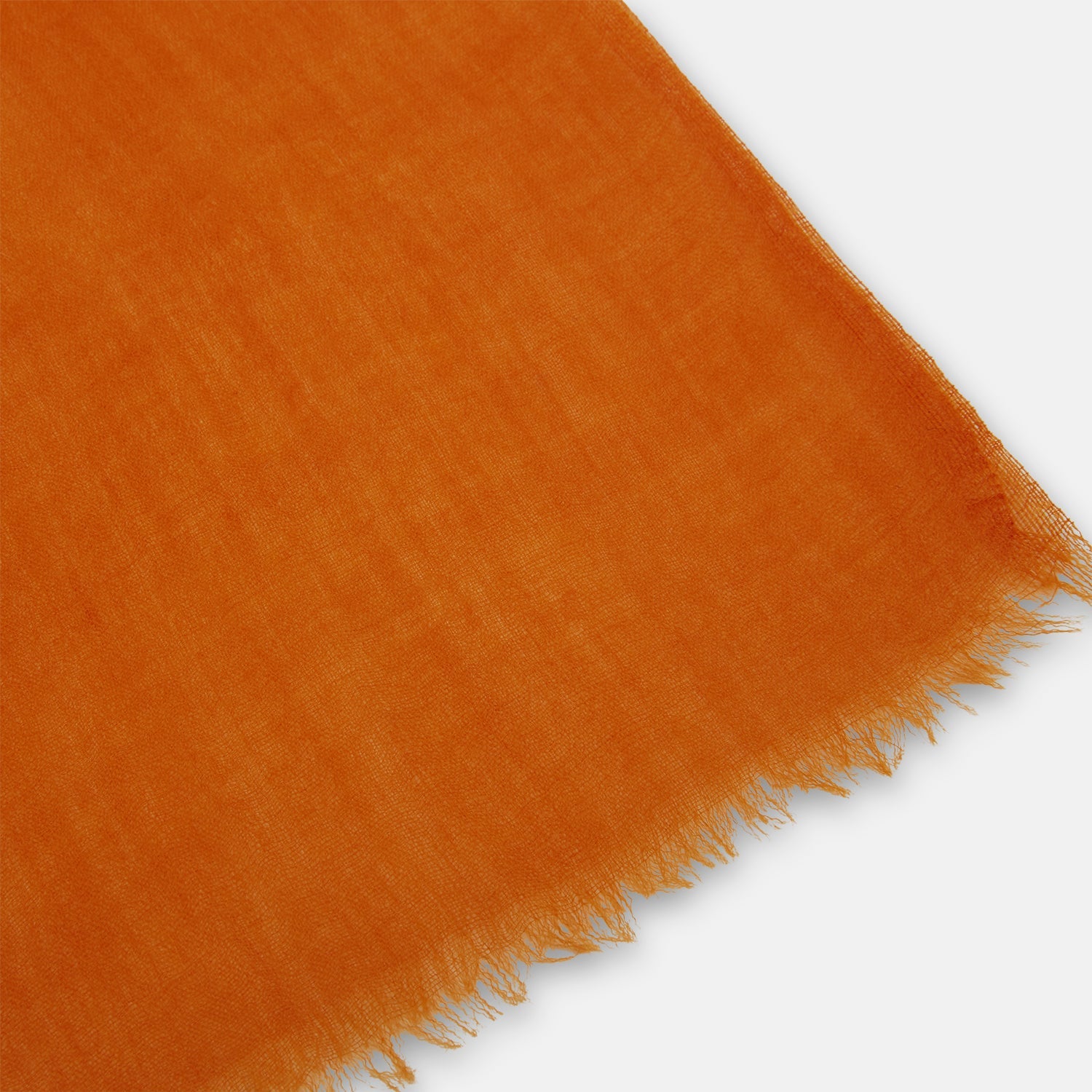 Orange Cashmere Scarf