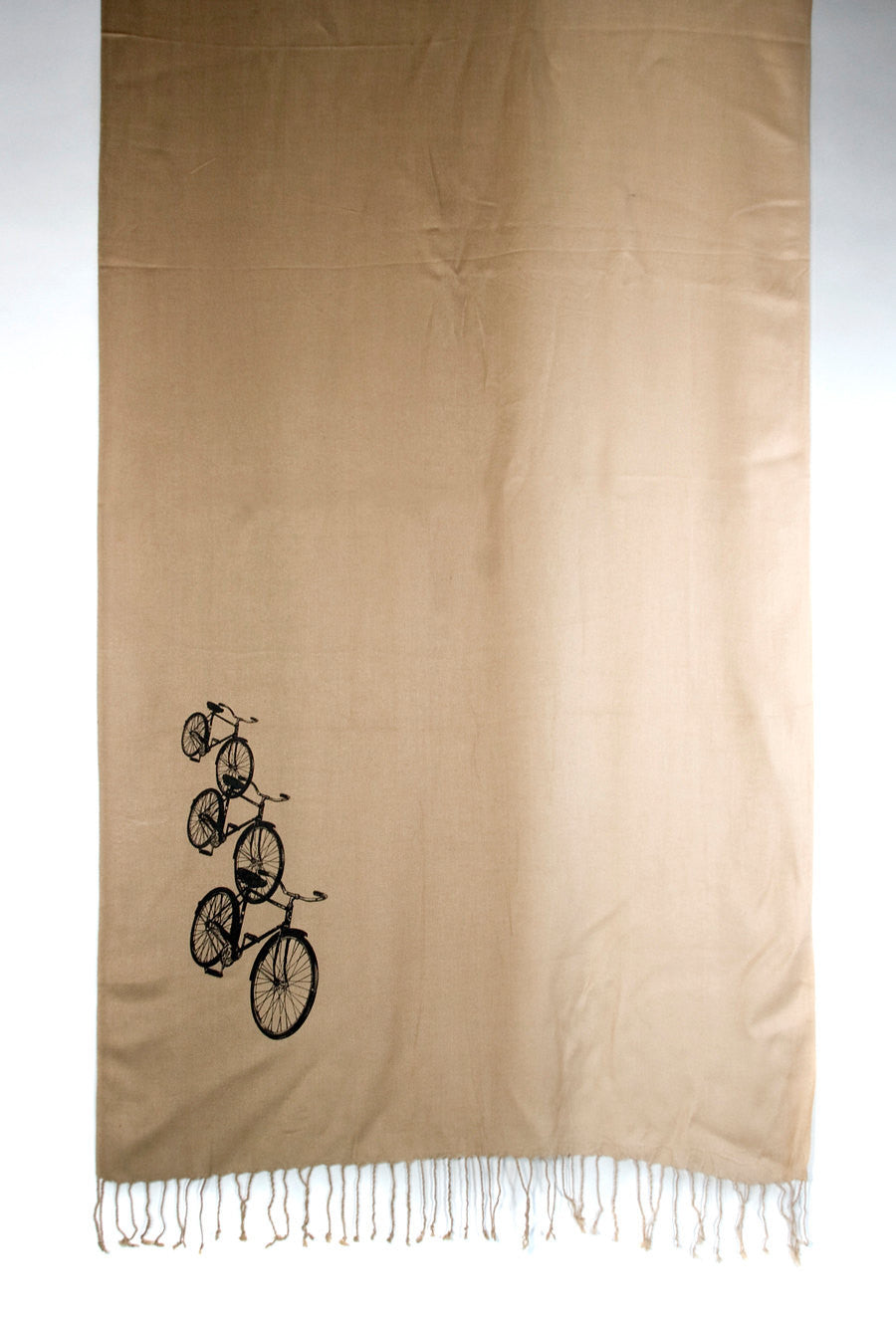 Bicycle Scarf. Triple Cruiser pashmina.