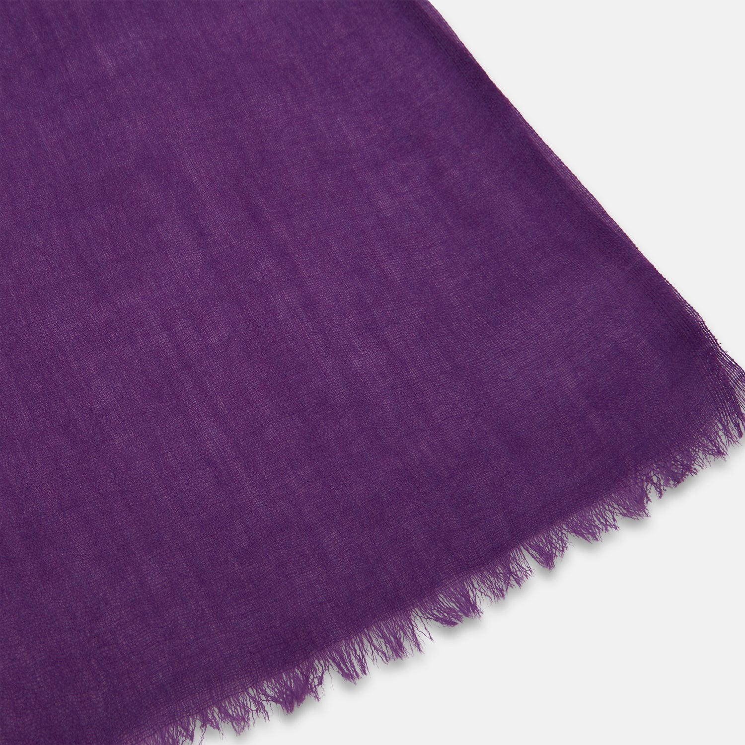 Purple Cashmere Scarf