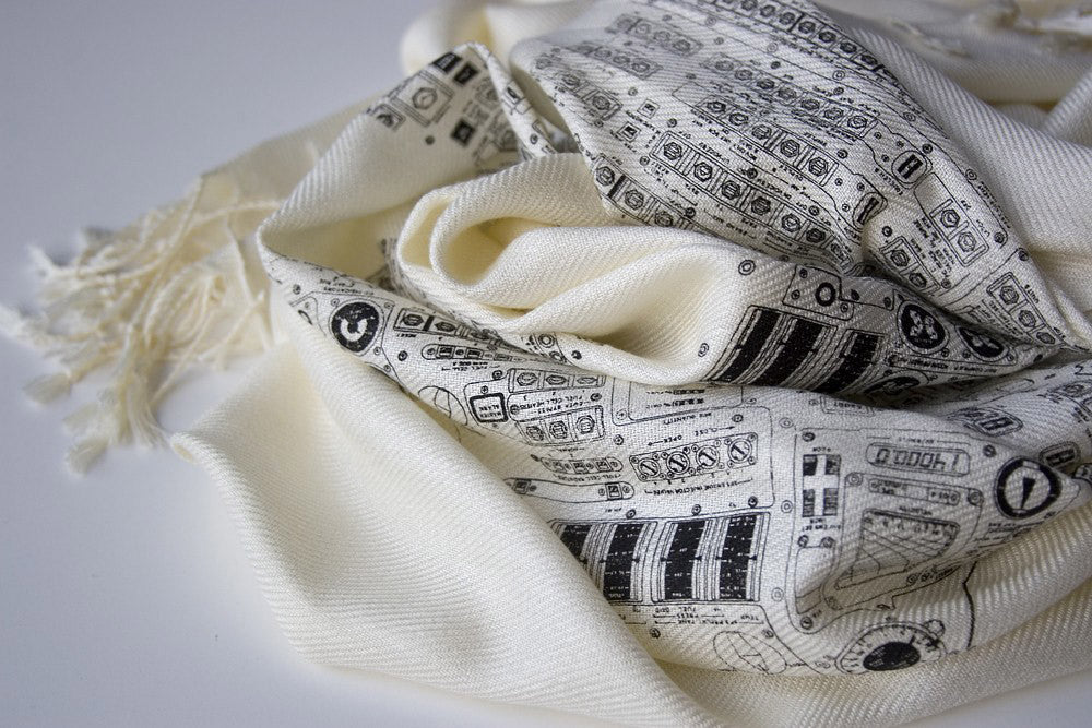 Apollo Cockpit Pashmina Scarf