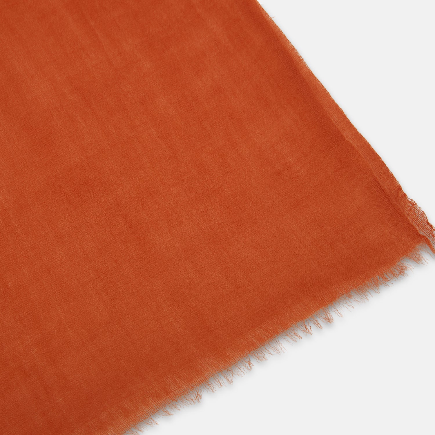 Rust Cashmere Scarf
