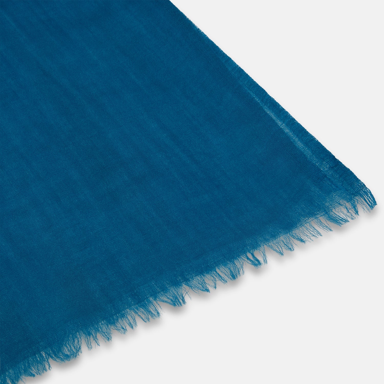 Steel Blue Cashmere Scarf